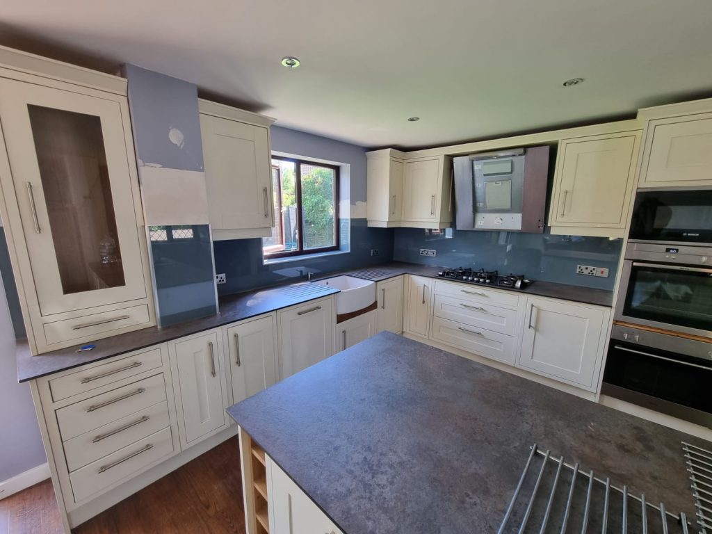 Carpenter skills used to build a bespoke kitchen - Brighton