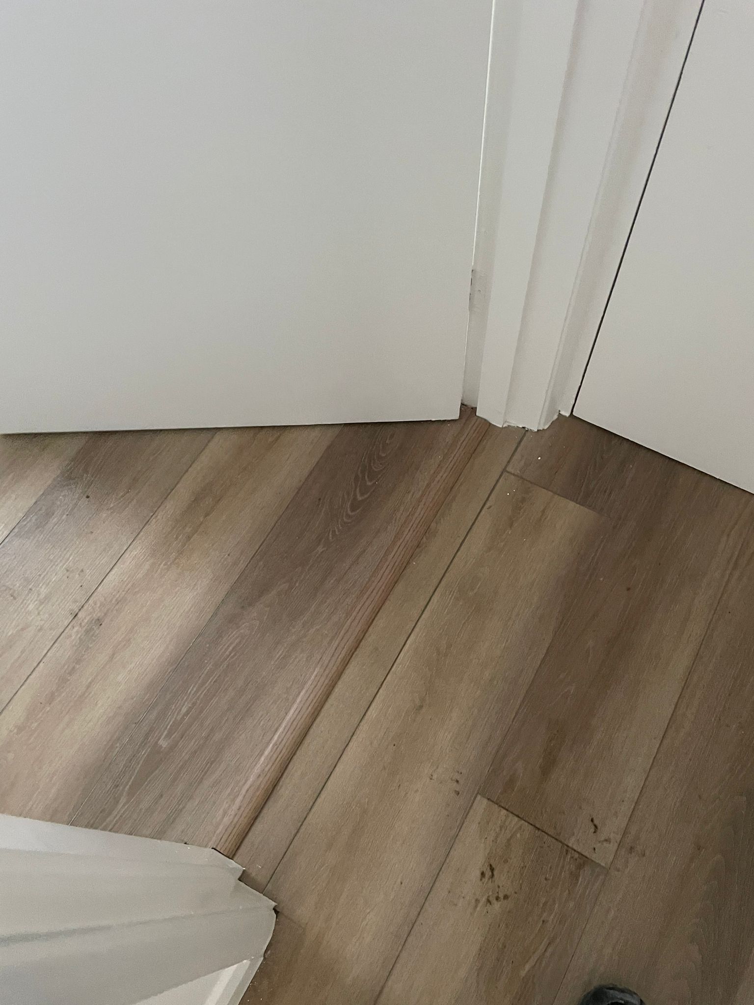 Installed high-quality flooring materials