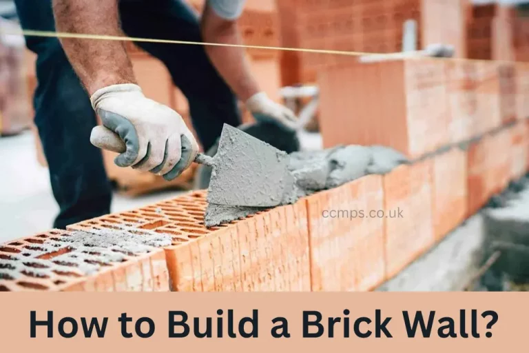 How to Build a Brick wall