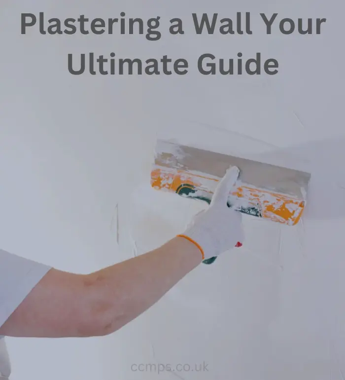 Plastering a Wall
